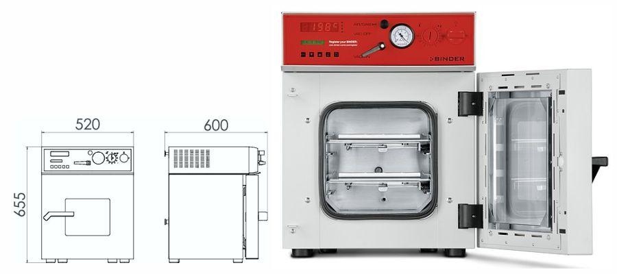 Hornos de Vacío de la marca Binder